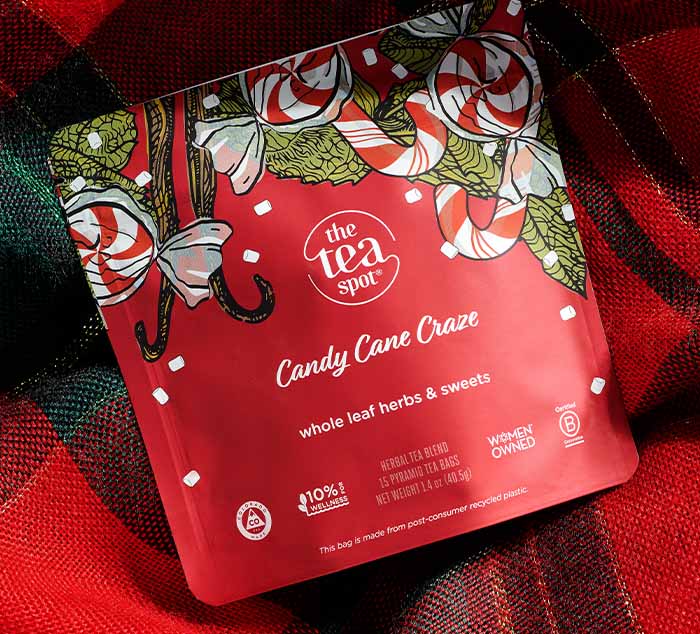 Candy Cane Craze- Tea Sachets (15 Count)