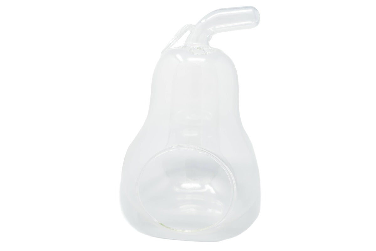 Pear Terrarium with Pebble Kit and Tillandsia Air Plants