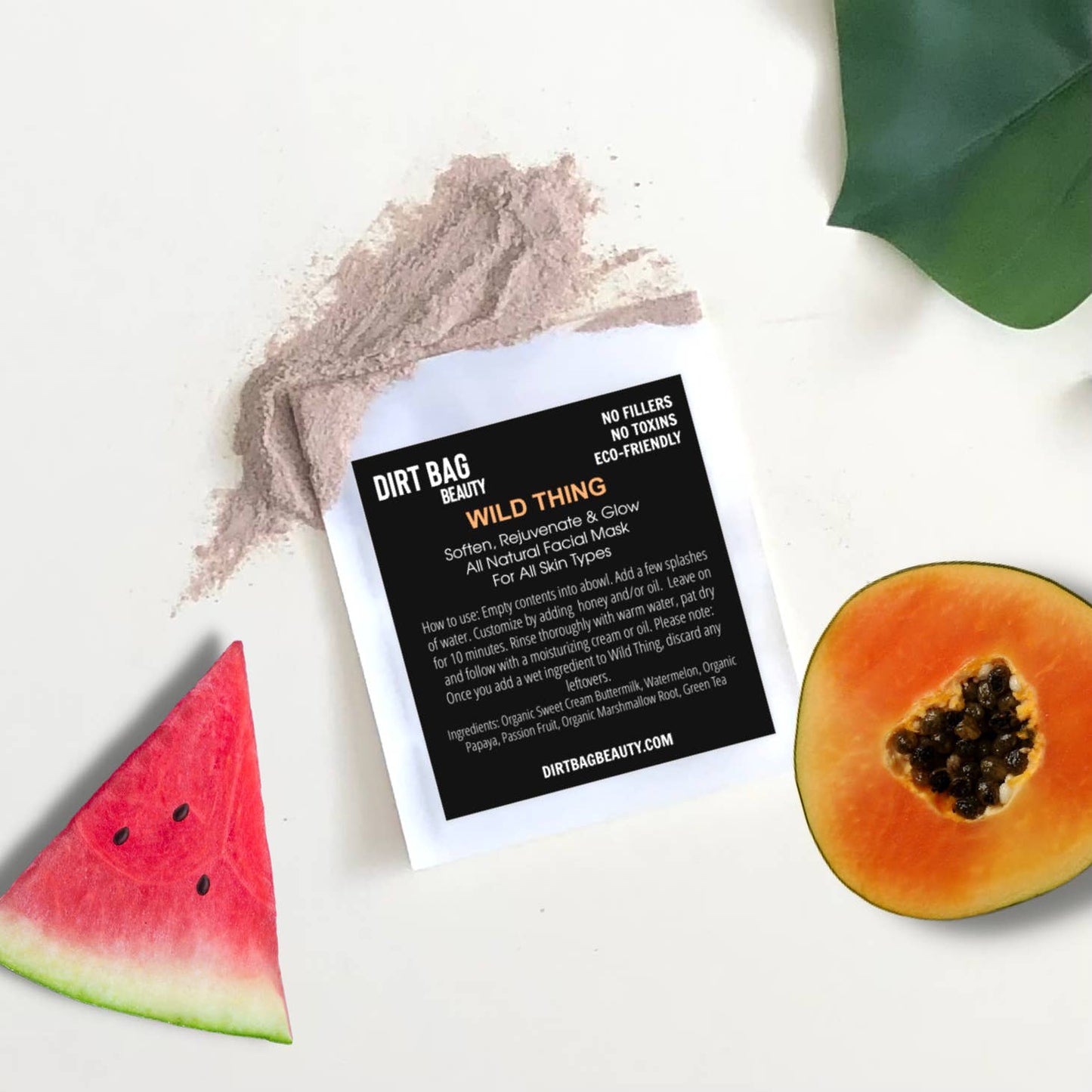 Wild Thing All-Natural Powder Facial Mask