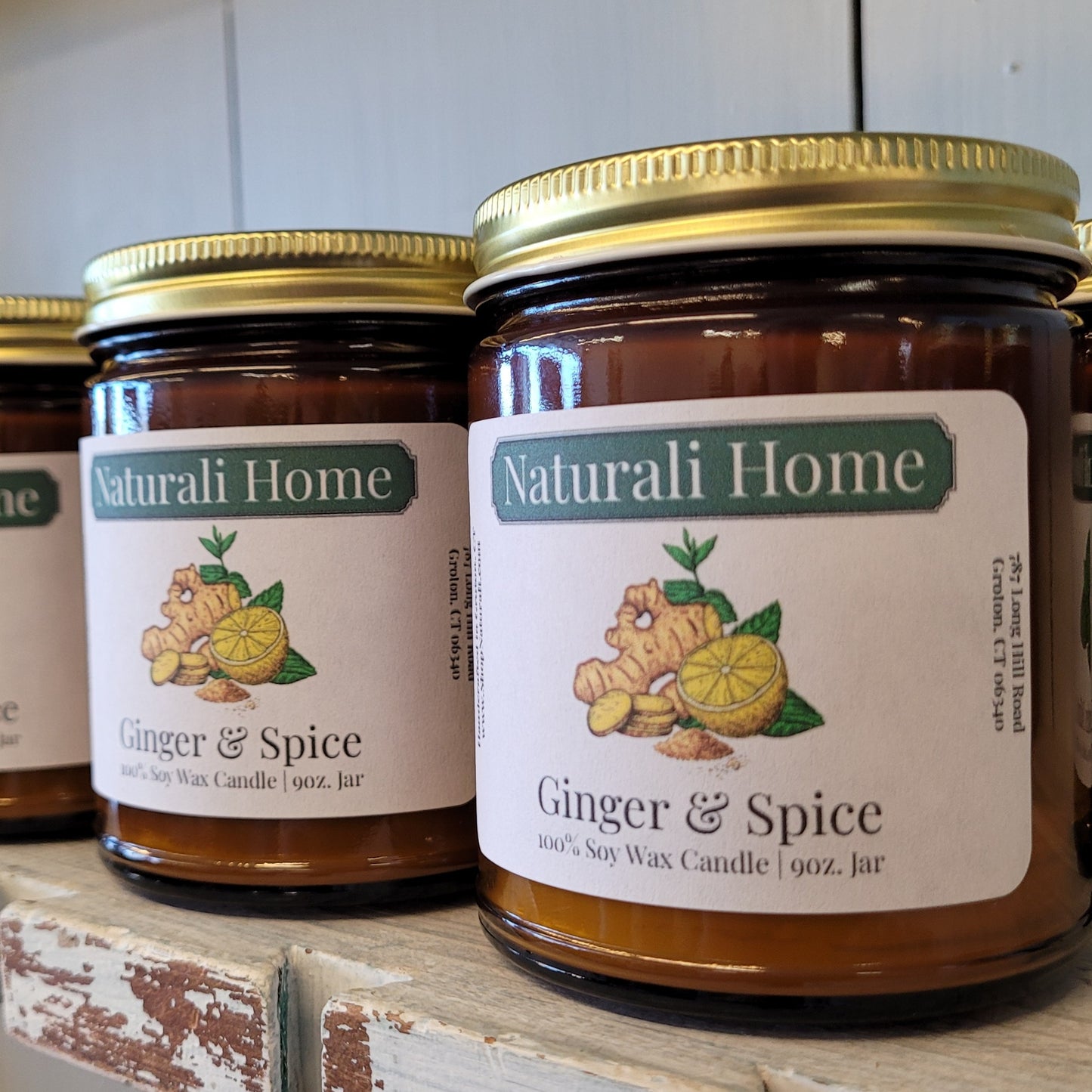 Ginger & Spice Soy Candle