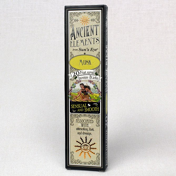 Musk Natural Incense (Box of 20)