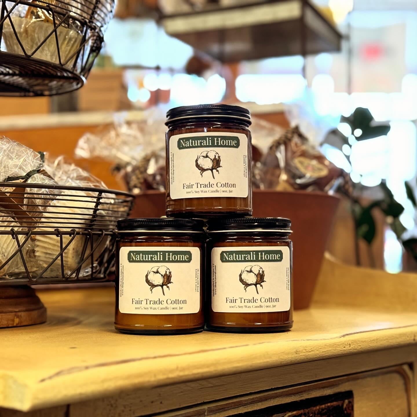 Fair Trade Cotton Soy Candle