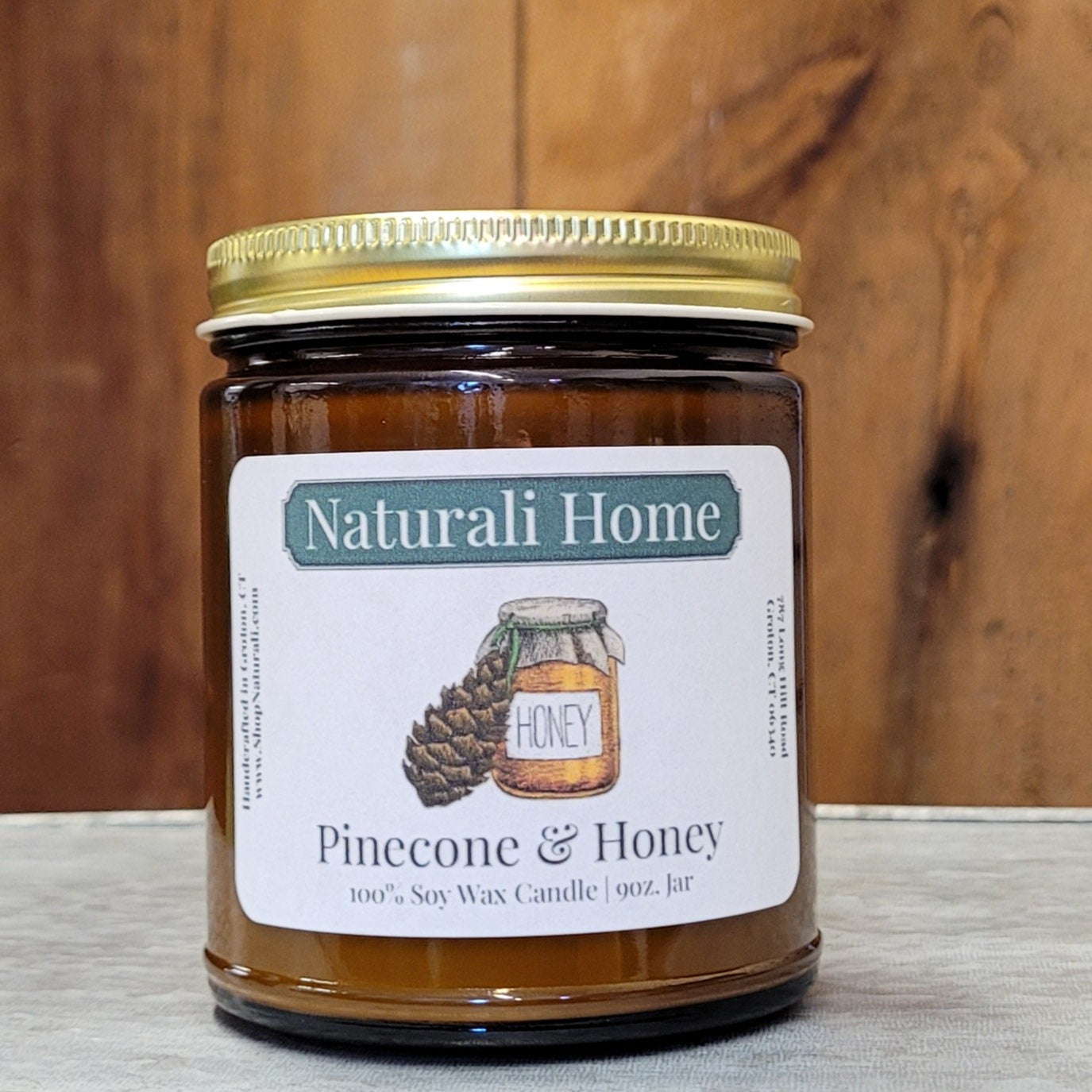 Pinecone & Honey Soy Candle