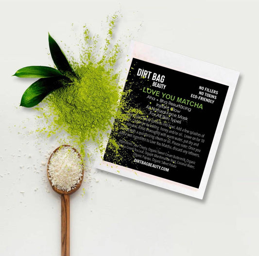 Love You Matcha Organic Powder Facial Mask
