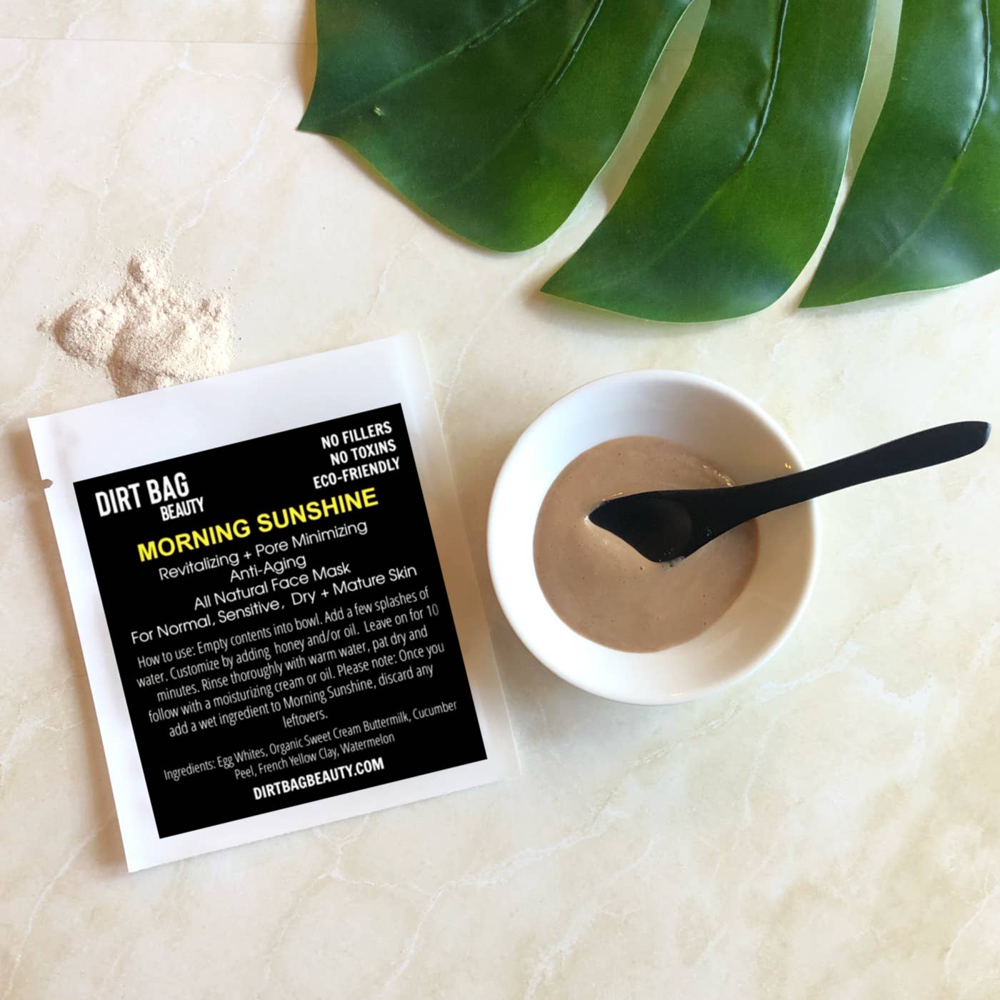 Morning Sunshine All-Natural Powder Facial Mask