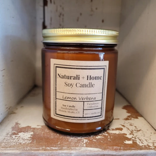 Lemon Verbena Soy Candle - Naturali Home