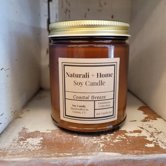 Coastal Breeze Soy Candle - Naturali Home