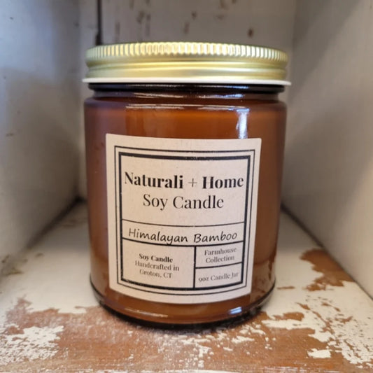 Himalayan Bamboo Soy Candle - Naturali Home